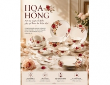 Bộ đồ ăn sứ xương 28 món 28773